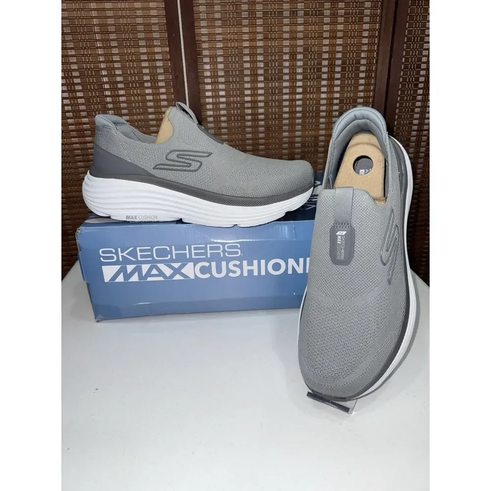 Skechers Max Cushioning Endeavour Slip-On Gray Men’s Size 10 Sneakers NEW